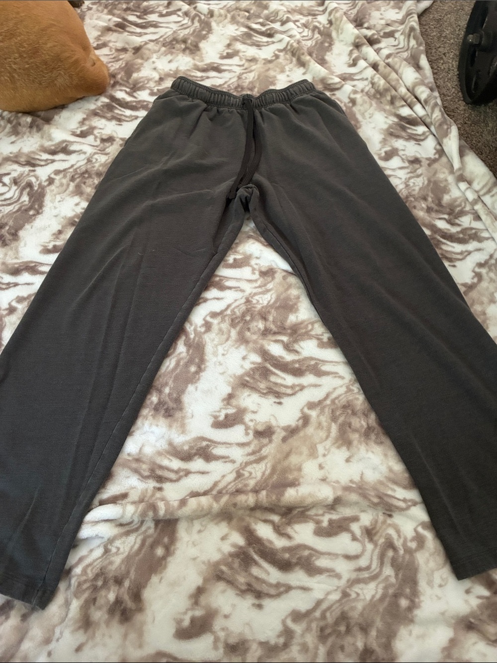 tek gear Dark Charcoal Gray Fleece Joggers - Relaxed Fit